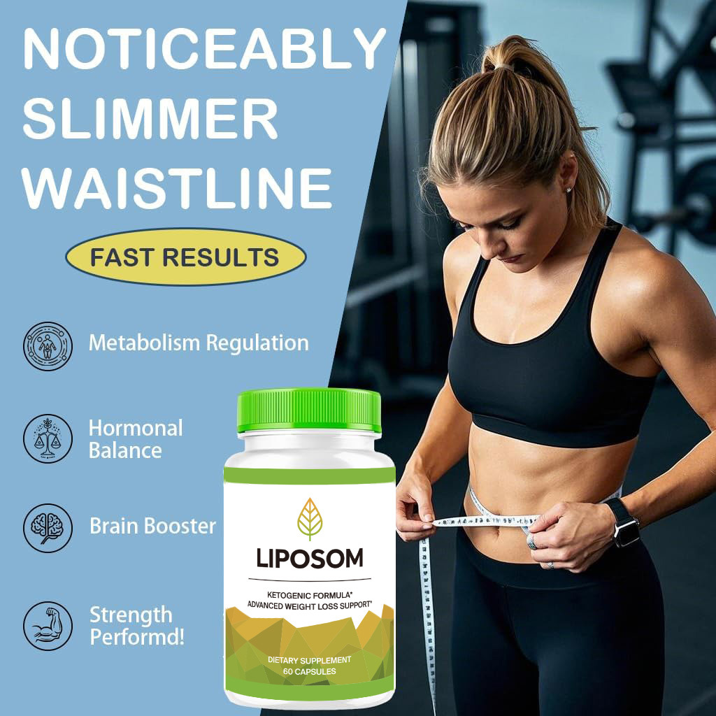 Health Wellness Energy - 60-teilige Liposem-Kapseln – Verdauungsgesundheit, Appetitunterdrückung, Energie,