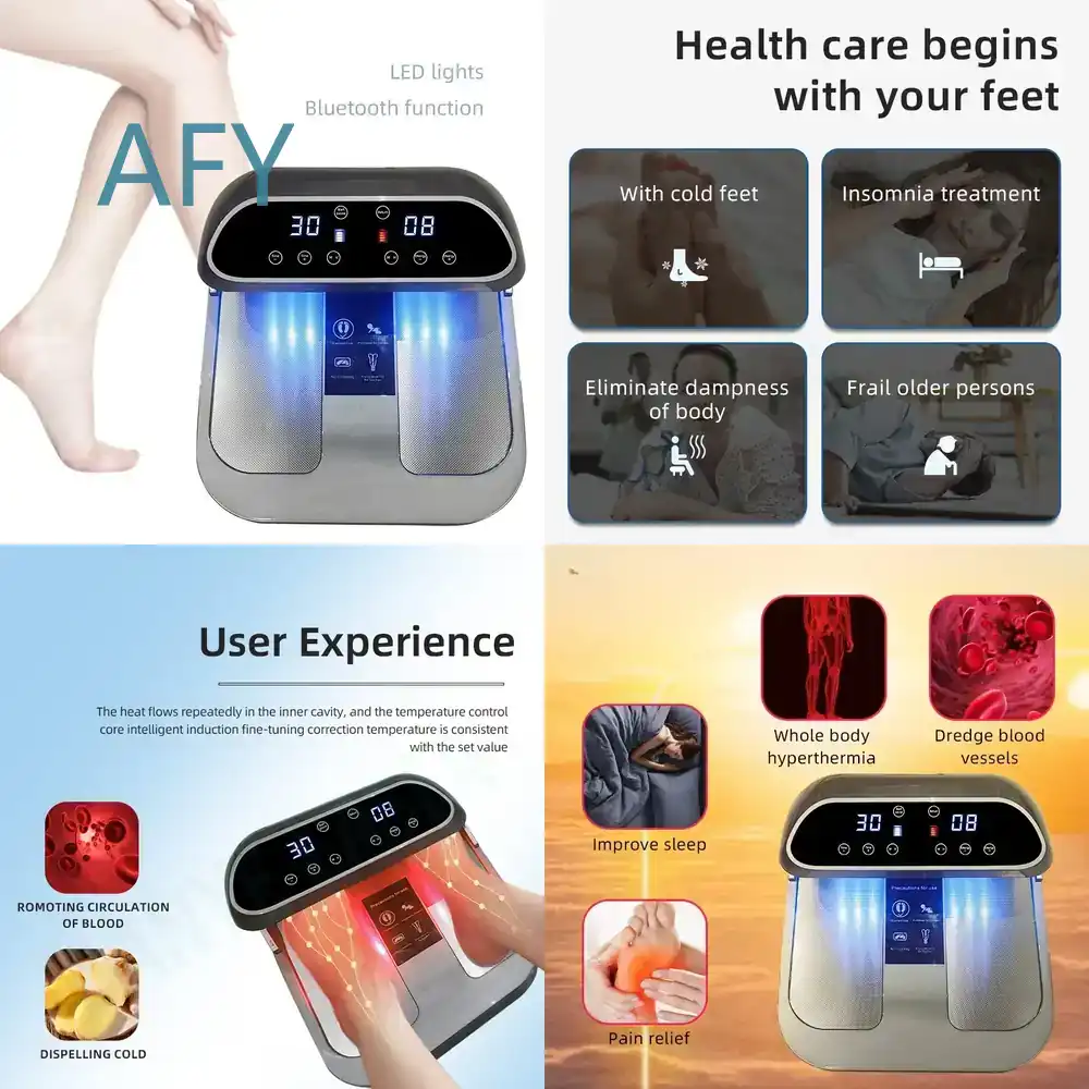 Health Wellness Home Care - THz Terahertz Fußbad für Tragbaren Heimgebrauch