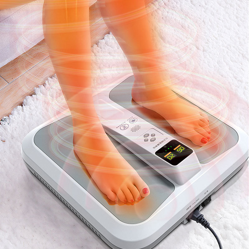 Health Wellness Home Care - 1MHz Hochfrequenz-Fußtherapie-Massagegerät Bio-Resonanz-Energiegerät Passive Zirkulationsunterstützung Wellness-Unterstützung