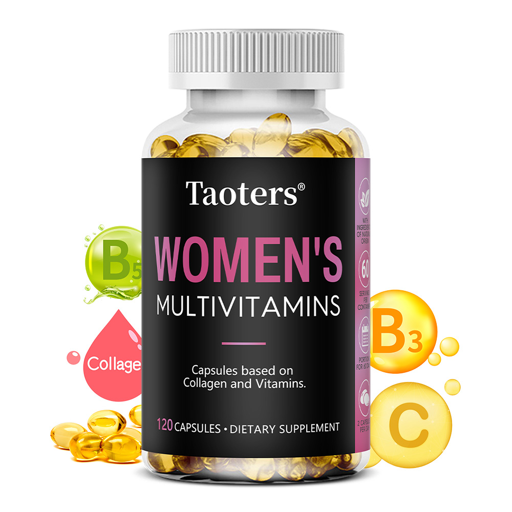 Health Wellness Energy - Multivitamin-Kapseln für Frauen - Tägliche Multivitaminpräparate