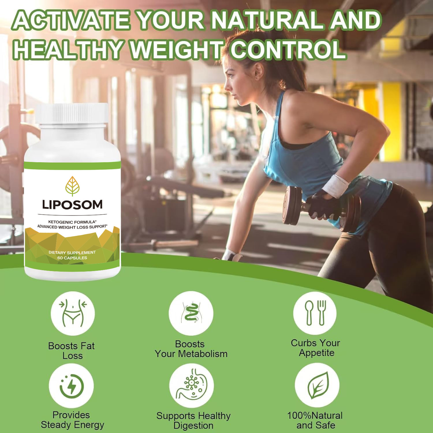 60-teilige Liposem-Kapseln – V – Health Wellness Energy Bewertung und Preis