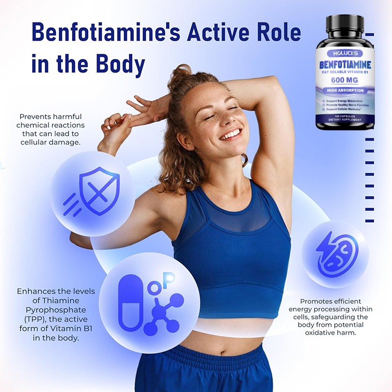 Benfotiamin-Kapseln, mit fettl – Health Wellness Energy Bewertung und Preis