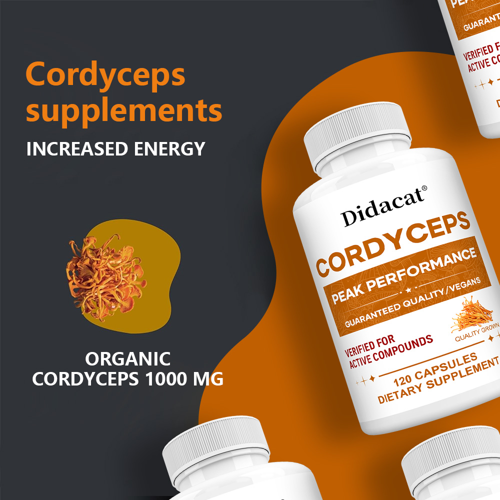 Cordyceps-Pilz-Kapseln 1000mg, – Health Wellness Energy Bewertung und Preis